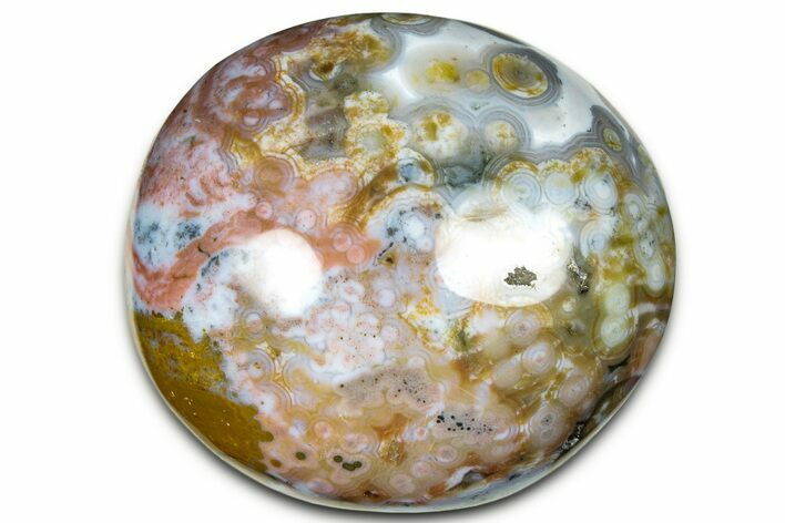 Polished Ocean Jasper Stone - Madagascar #329965